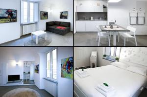 A bed or beds in a room at G30 Finalborgo Lodging'n Bike Box