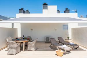 Posezení v ubytování MEDANO4YOU Tejita Dream Penthouse