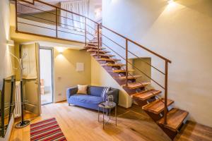 Et opholdsområde på Appartamento Miasino