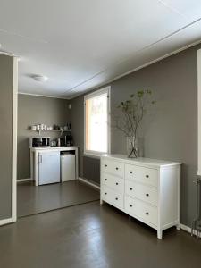 Kuchyň nebo kuchyňský kout v ubytování ÁILU - Arctic Hotel Apartments + 34 fotografií