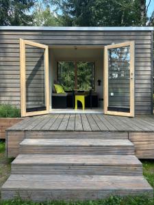 Zahrada ubytování Tiny House mit Garten in der Lüneburger Heide