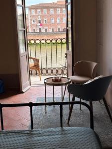 Posezení v ubytování b&b mediceo 16