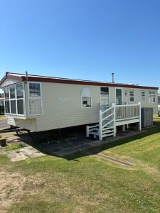 Bygningen som feriehuset ligger i