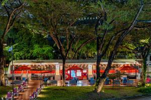 Jardí fora de Train Pod at one-north