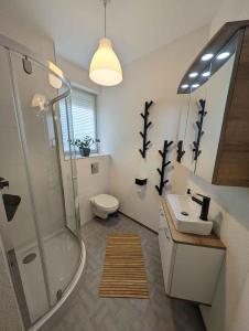 Et badeværelse på Holiday home in Balatonfenyves 35176