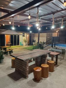 Billardbord på De sepakat cottage private pool + 24 billeder