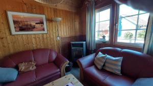 Posezení v ubytování Villa Pippilotta am Müritz National Park, 200 m vom See mit Badestelle