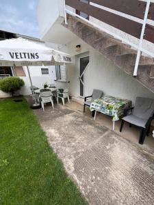 Balkón nebo terasa v ubytování Apartmani Ana Juricev Vodice