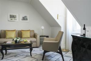 Zona d'estar a Storchen Zürich - Lifestyle Boutique Hotel
