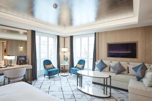 Llit o llits en una habitació de Storchen Zürich - Lifestyle Boutique Hotel
