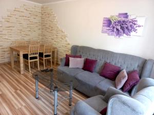 Ruang duduk di Apartament M-5 - 74m2 - FREE PARKING