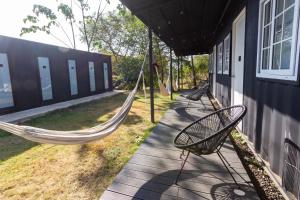 Vrt pred nastanitvijo Nao Hostels Playa Venao
