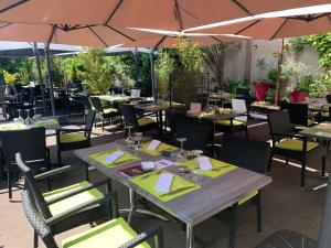 Restaurace v ubytování Hôtel Restaurant Au Boeuf