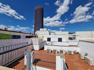 Balkón alebo terasa v ubytovaní Castilla del Patrocinio, Coqueto apartamento de 1Dormitorio