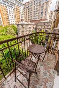 Balkón nebo terasa v ubytování Scandinavian Apartments