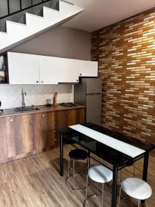 Η κουζίνα ή μικρή κουζίνα στο Apartment tipe house