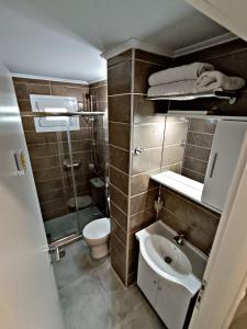 Phòng tắm tại Poseidon Apartments