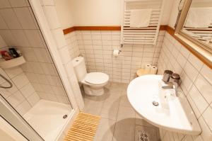 Kúpeľňa v ubytovaní BudaFlats Apartments