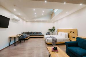 Posezení v ubytování Arcade Hotel Athens