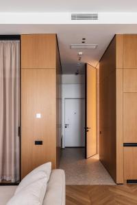Ένα ή περισσότερα κρεβάτια σε δωμάτιο στο Happy home 5 Sky view 31 floor Tashkent city nest one +38 φωτογραφίες
