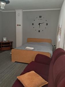 Postel nebo postele na pokoji v ubytování New Apartament