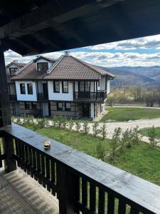 a view from the balcony of a house at Pointview House Gesha in Dryanovo