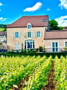 Zahrada ubytování Hotel Les Rêveries du CLOS derrière St Jean Vignes &Spa