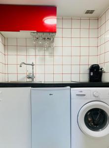 Una cocina o cocineta en Red Calmette