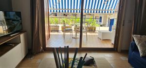 Posezení v ubytování Marisa house