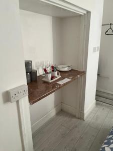 Køkken eller tekøkken på Santel