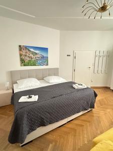 Postel nebo postele na pokoji v ubytování DATRI Petite Suite 1 - 3