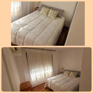 Postel nebo postele na pokoji v ubytování 3 Ambientes, 2 dormitorios, Muy Confortable y luminoso, Villa Bosch + 2 fotografie
