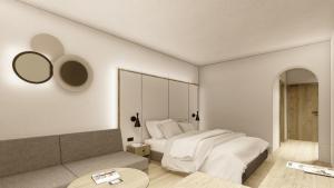 Postel nebo postele na pokoji v ubytování Hotel Central