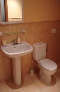 Koupelna v ubytování Casa Rural Olazi
