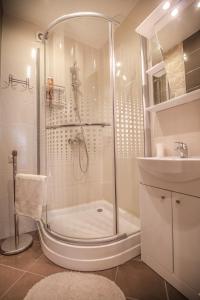 Kylpyhuone majoituspaikassa ANNA Riga Apartment