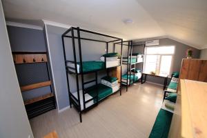 Voodi või voodid majutusasutuse Zam Zam Hostel toas