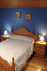 Posteľ alebo postele v izbe v ubytovaní Casa Rural Olazi
