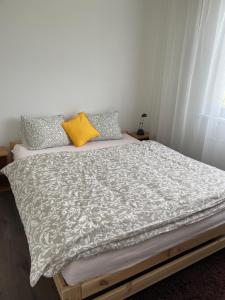 Voodi või voodid majutusasutuse Apartmán Hojsova Stráž toas