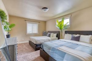 Ένα ή περισσότερα κρεβάτια σε δωμάτιο στο Stay Portland - The Garfield Getaway House- Luxury New Build +28 φωτογραφίες