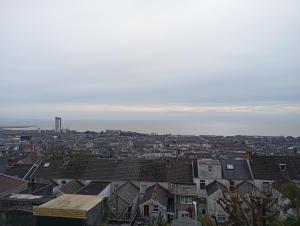 Nespecifikovaný výhled na destinaci Swansea nebo výhled na město při pohledu z apartmánu