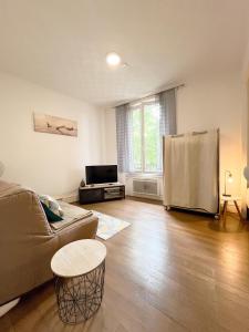 Posezení v ubytování Balade à Montluçon