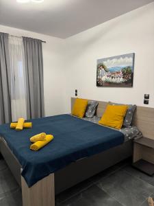 Postel nebo postele na pokoji v ubytování Luxury house Andrijana