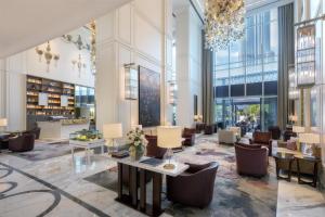 Posezení v ubytování Kempinski The Boulevard Dubai