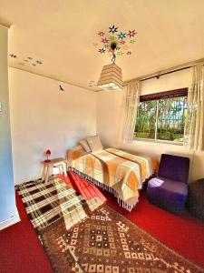 Ένα ή περισσότερα κρεβάτια σε δωμάτιο στο Habitación en Valparaíso privada 2