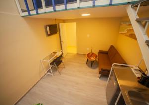 TV a/nebo společenská místnost v ubytování Jeymar Studio + 26 fotografií