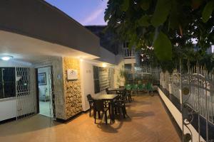 Balkón nebo terasa v ubytování Hotel CasaBlanca Cartagena