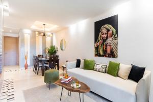 Posezení v ubytování Alma Prestigia Appartments