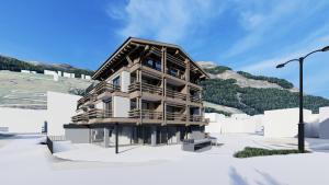 Nespecifikovaný výhled na hory nebo výhled na hory při pohledu z bed and breakfast