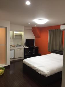 Kuchyň nebo kuchyňský kout v ubytování Ace Inn Asakusa