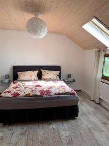 Ένα ή περισσότερα κρεβάτια σε δωμάτιο στο Lieblingsplatz